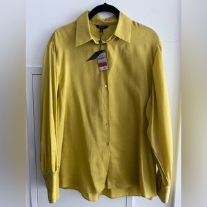 Massimo Dutti Cotton/Silk Shirt